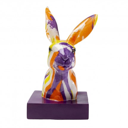 Bookend rabbit paint drips (2/Set) Kare Design