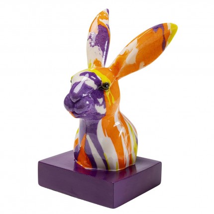 Bookend rabbit paint drips (2/Set) Kare Design