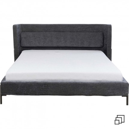 Bed Tivoli grey Kare Design