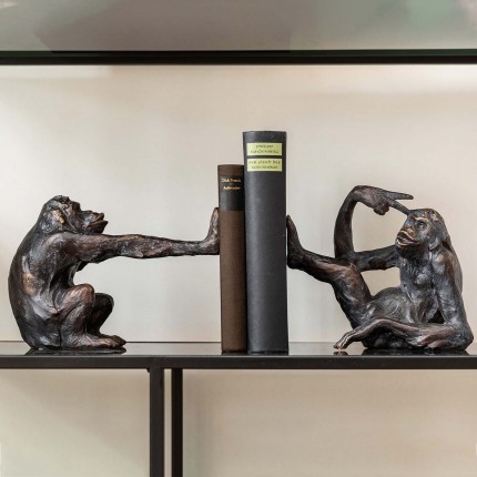 Boekensteun Monkey (2/Set) Kare Design