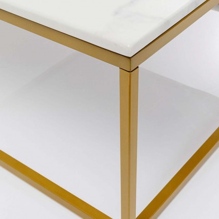 Salontafel Key West Goud 90x90cm Kare Design