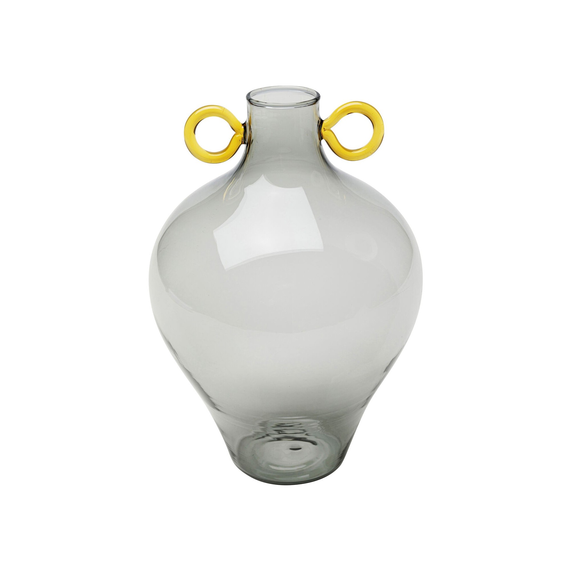 Vase Amore Handle gris 23cm