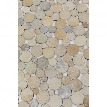 Vloerkleed Circle beige Ø250cm Kare Design