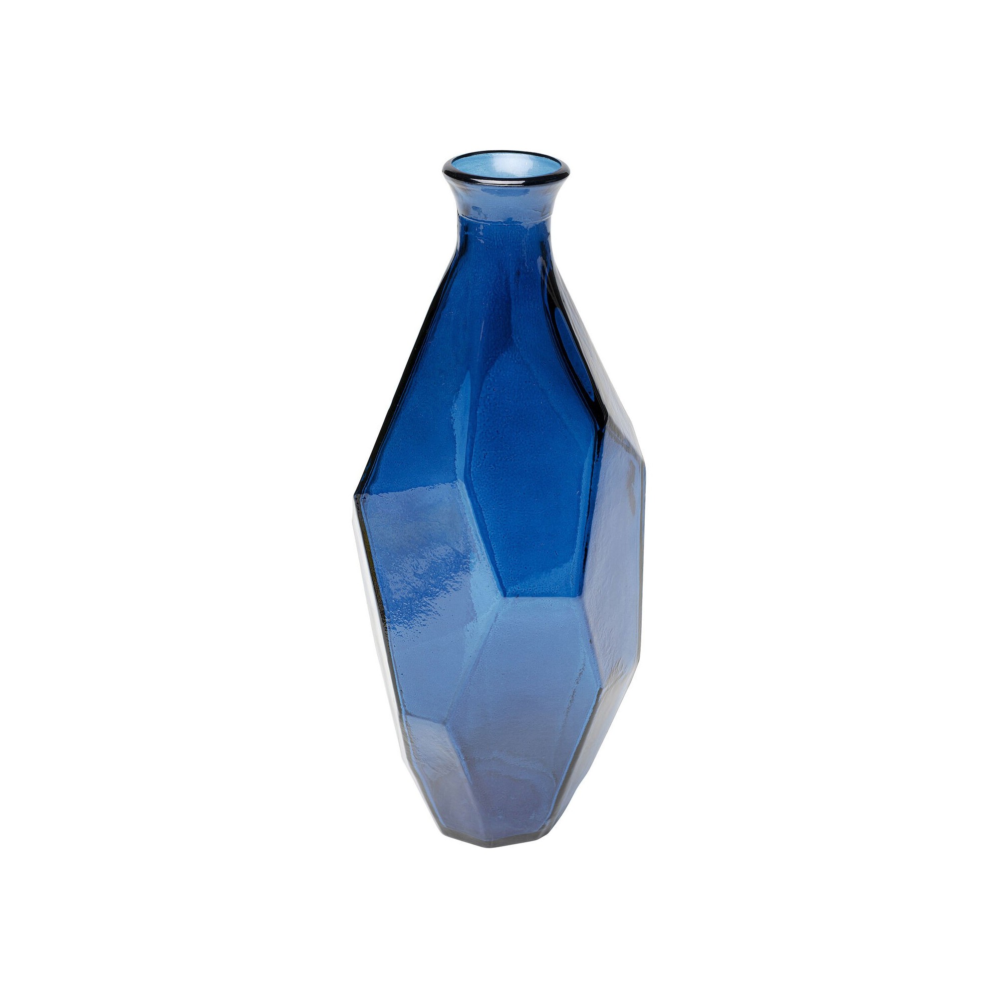 Vase Origami bleu 31cm