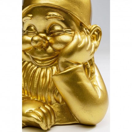 Deco bust gnome gold thinking Kare Design