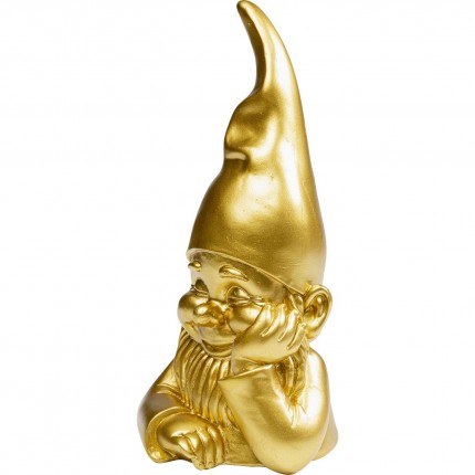 Deco bust gnome gold thinking Kare Design