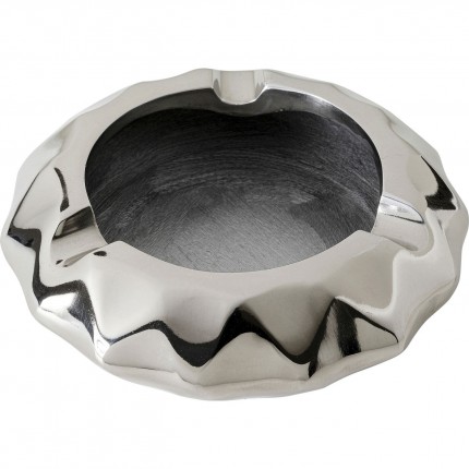 Ashtray Avantgard Silver Ø15cm Kare Design