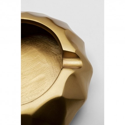 Ashtray Avantgard gold Ø15cm Kare Design