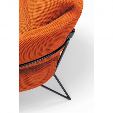 Fauteuil Peppo oranje Kare Design