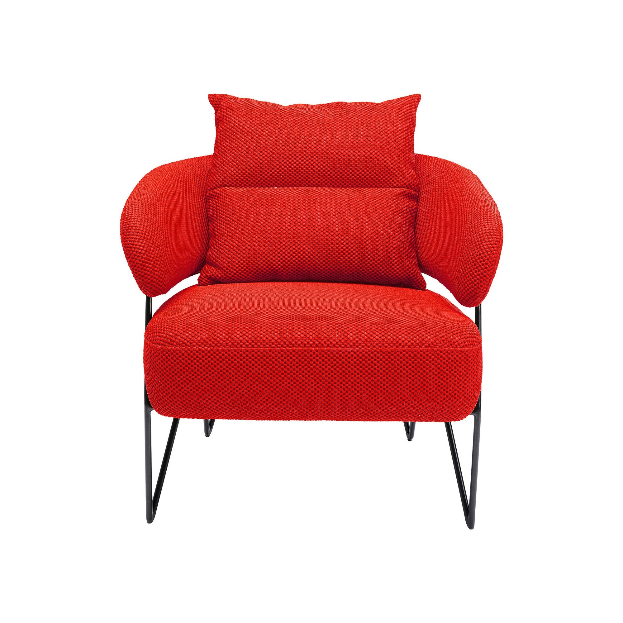 Fauteuil Peppo rouge