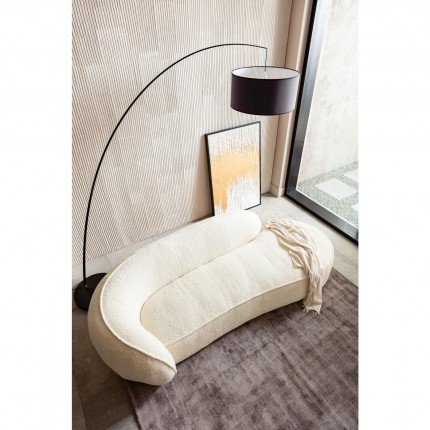 Ligstoel Wonder 252cm creme Kare Design