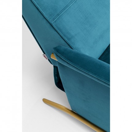 Relaxchair Lazy Velvet Blue Kare Design