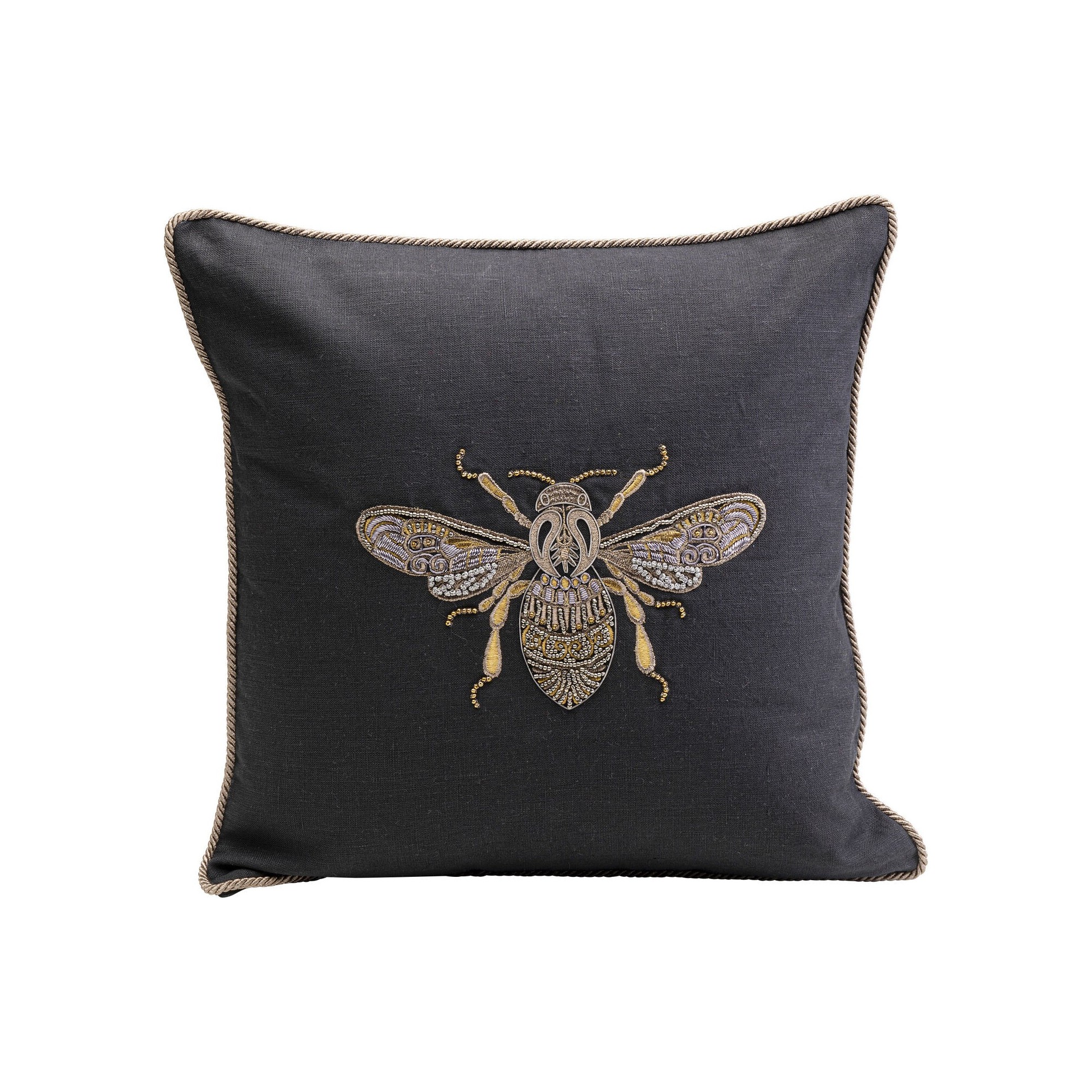 Coussin Glitter Bee 40x40cm