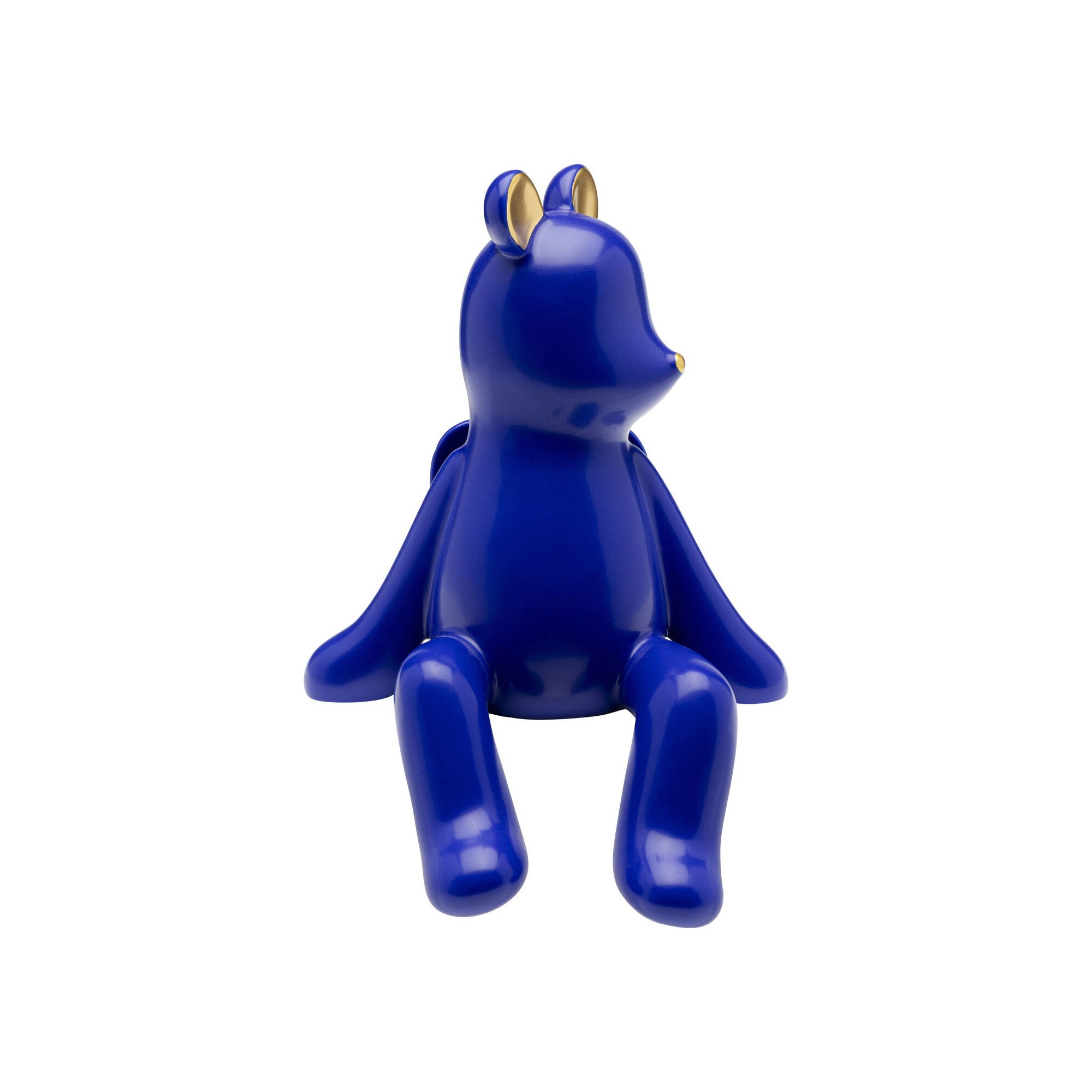 Figurine décorative Sitting Squirrel bleu 20cm