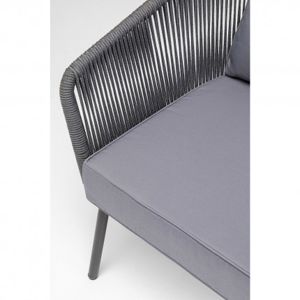 Outdoor Armchair Elba grey Kare Design