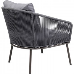 Outdoor Armchair Elba grey Kare Design