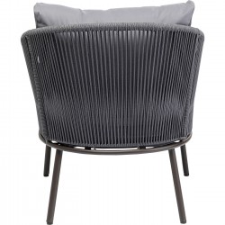 Outdoor Armchair Elba grey Kare Design