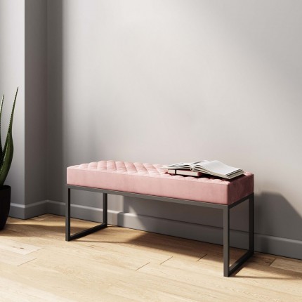 Bank Smart 90x40cm roze en zwart Kare Design