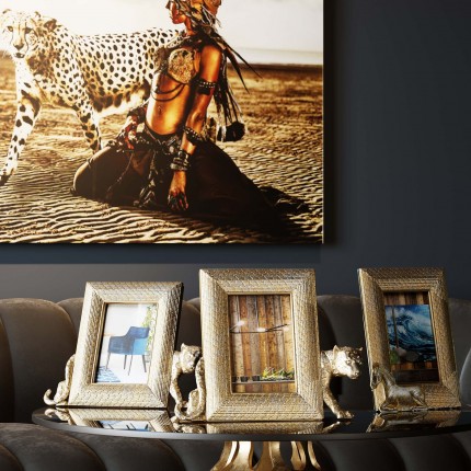 Picture Frame Leopard 28x25cm Kare Design