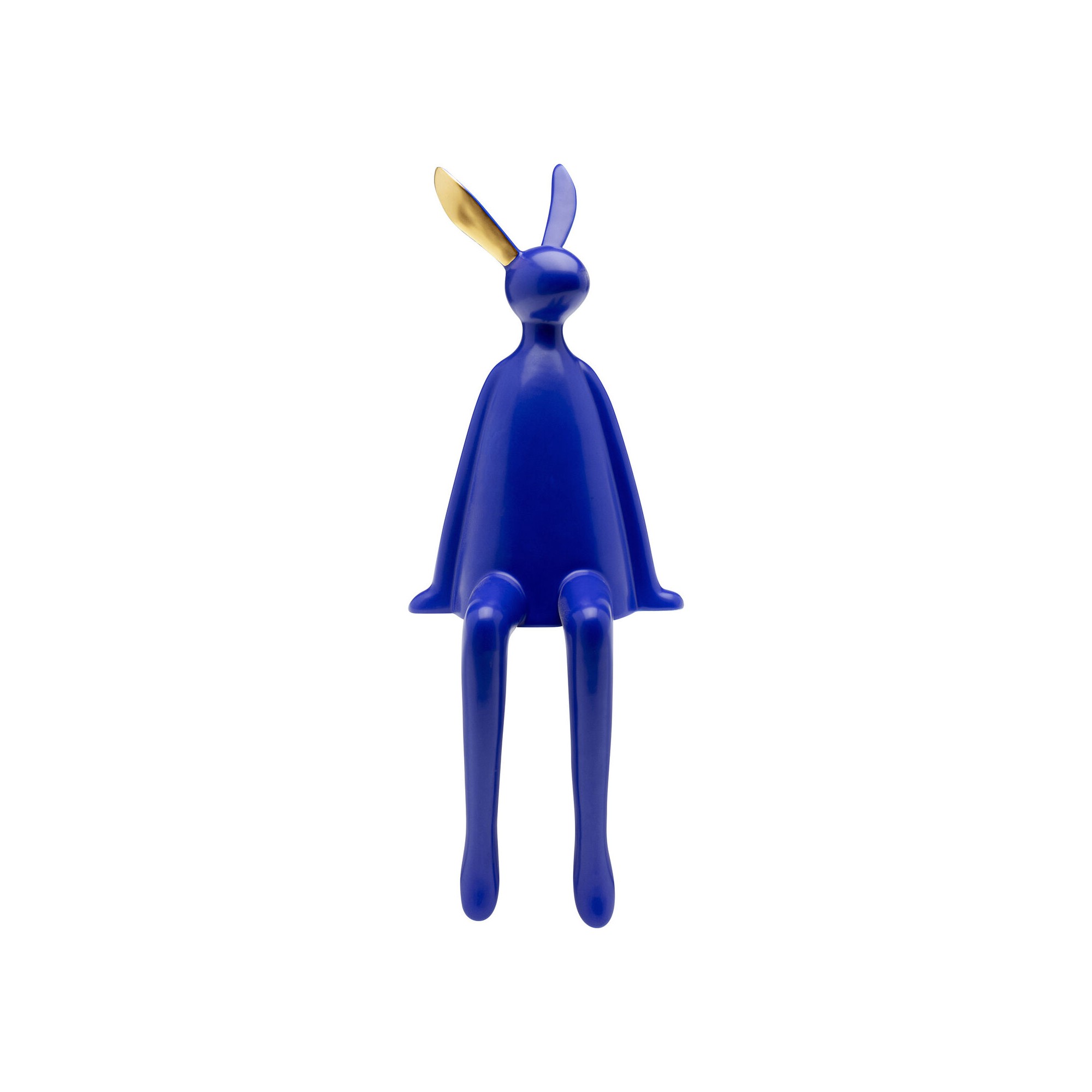 Figurine décorative Sitting Rabbit bleu 35cm