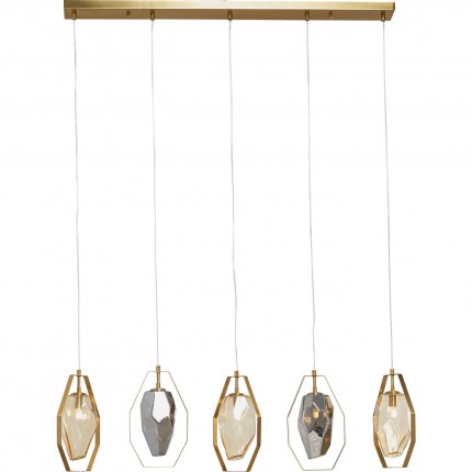 Pendant Lamp Diamond Fever 110cm gold Kare Design