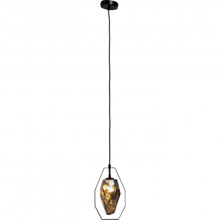 Hanglamp Diamond Fever 17cm zwart Kare Design