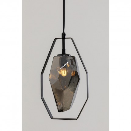 Hanglamp Diamond Fever 17cm zwart Kare Design