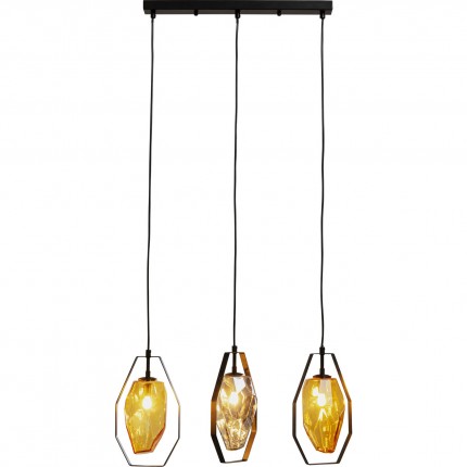 Hanglamp Diamond Fever 67cm zwart Kare Design