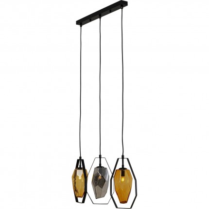 Hanglamp Diamond Fever zwart 67cm Kare Design