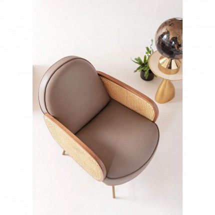 Armchair Bahia grey Kare Design