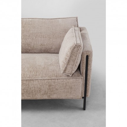 Sofa Victor 3-Zits beige Kare Design