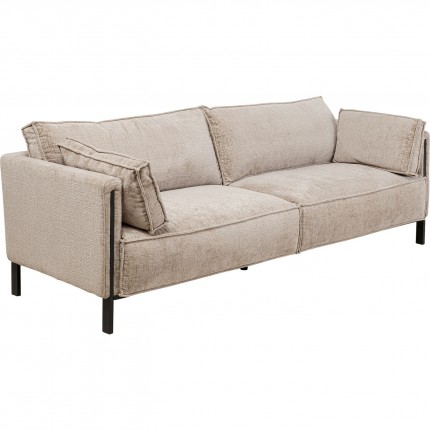 Sofa Victor 3-Zits beige Kare Design