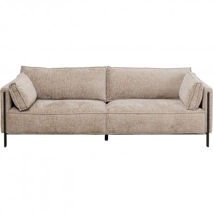 Sofa Victor 3-Zits beige Kare Design