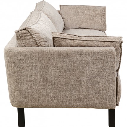 Sofa Victor 3-Zits beige Kare Design