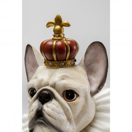 Deco bulldog white king Kare Design