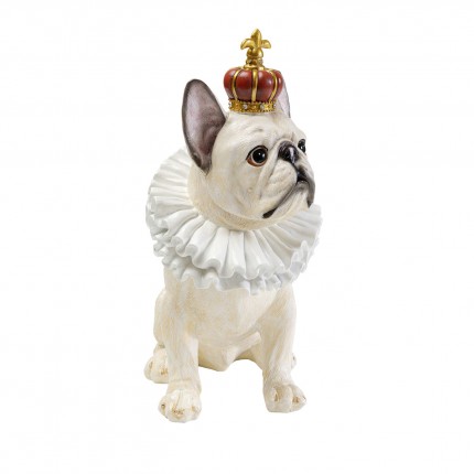 Deco bulldog white king Kare Design