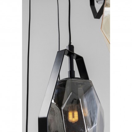 Hanglamp Diamond Fever Ø42cm zwart Kare Design