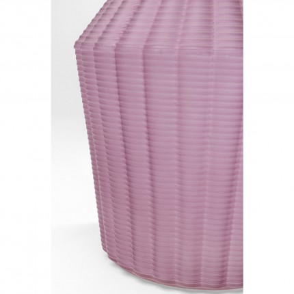 Vase Barfly purple matte 28cm Kare Design