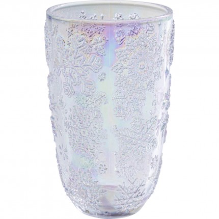 Waterglazen Ice Flowers paars (6/set) Kare Design