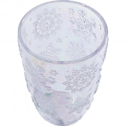 Waterglazen Ice Flowers paars (6/set) Kare Design