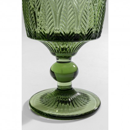 Wine Glass Fogli green (6/Set) Kare Design