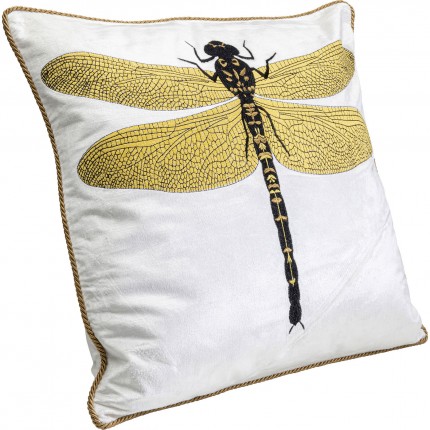 Cushion dragonfly white Kare Design