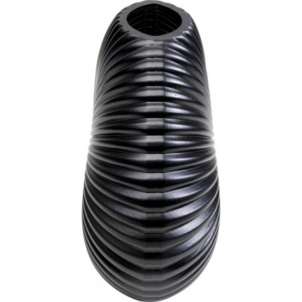 Vase Merida black 26cm Kare Design