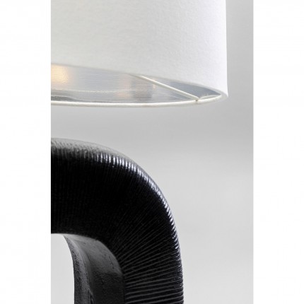 Table Lamp Tube 79cm black and white Kare Design