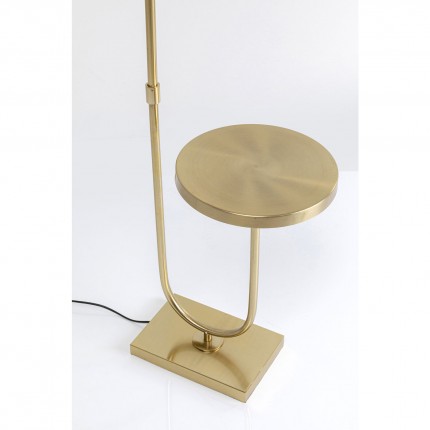 Vloerlamp Posso 155cm goud Kare Design