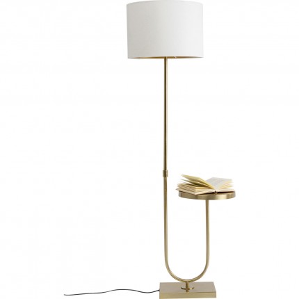 Vloerlamp Posso 155cm goud Kare Design