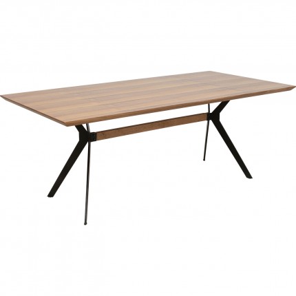 Eettafel Georgetown 200x90cm walnoot Kare Design