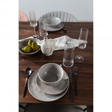 Champagne Glass Riffle (6/Set) Kare Design