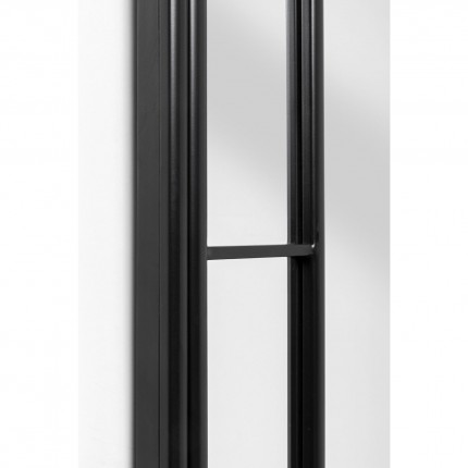 Wall Mirror Hotel Central black 170x60cm Kare Design