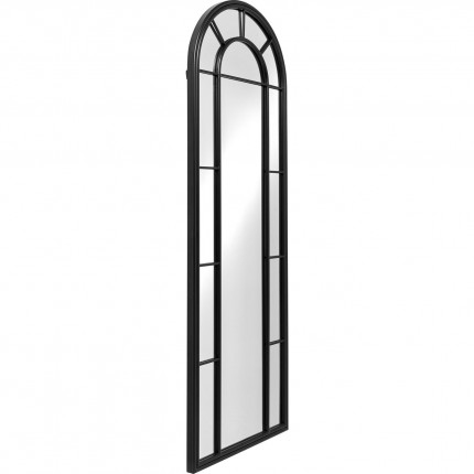 Wall Mirror Hotel Central black 170x60cm Kare Design